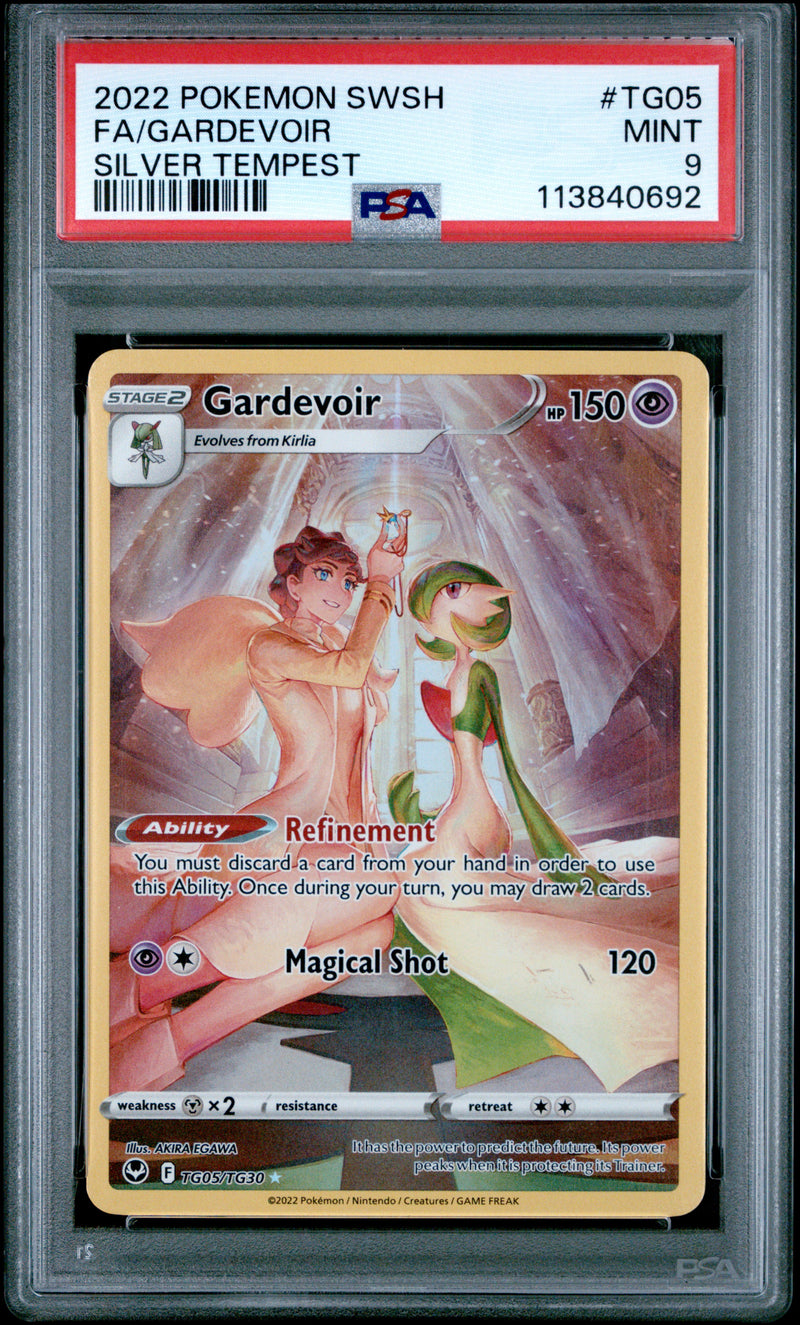 PSA MINT 9 Gardevoir(TG05/TG30) [Sword & Shield Silver Tempest] - 113840692