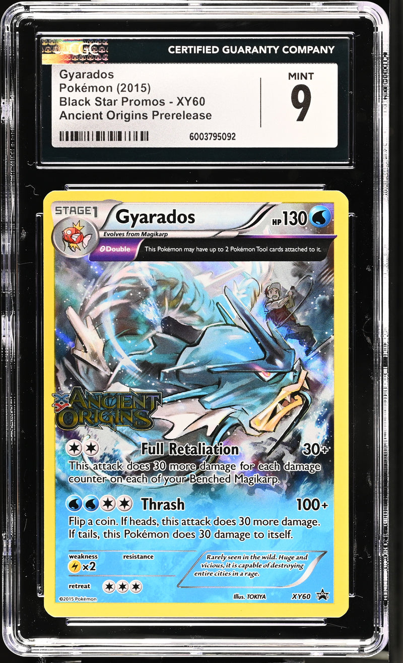 CGC 9 Gyarados (XY60) [Black Star Promos] - 6003795092
