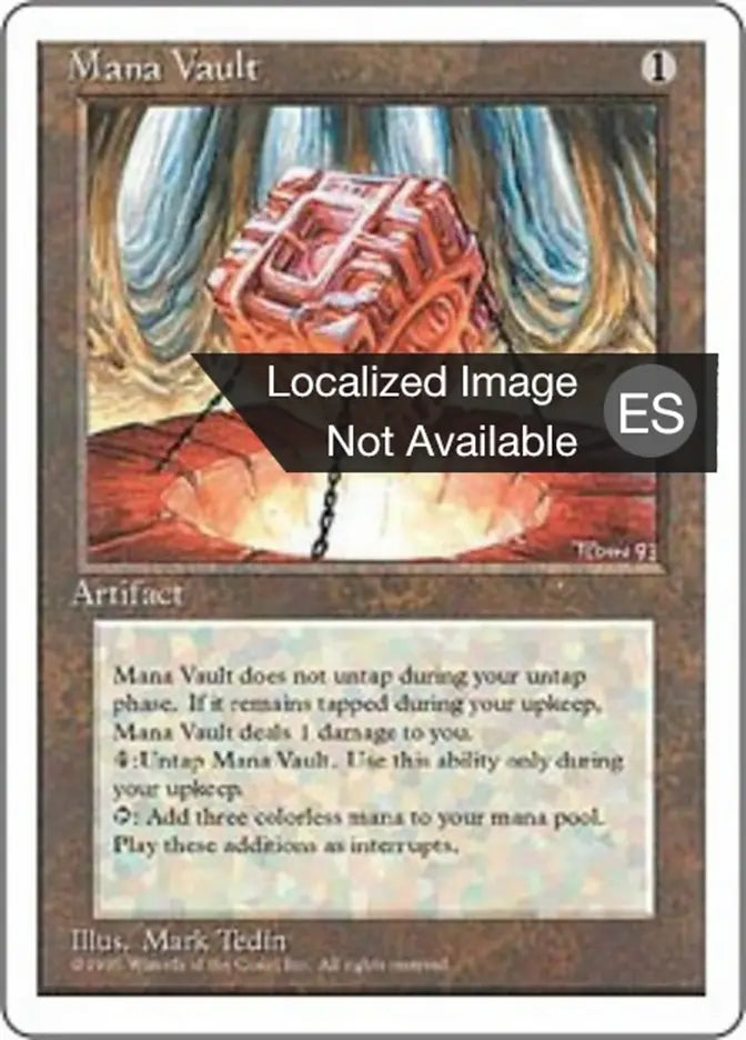 Mana Vault (Spanish) [Fourth Edition]