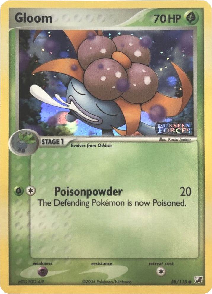 gloom pokemon cards Old Maid - 2019 Japanese (PG Graded Gem Mint 10) the Defending Pokemon is now Confused Gloom (My First Battle) -