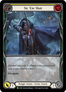 Sic 'Em Shot (Yellow) [LGS036] (Promo)  Rainbow Foil