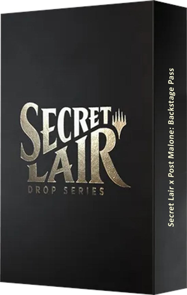 Magic the Gathering: Secret Lair: Post Malone: Backstage Pass