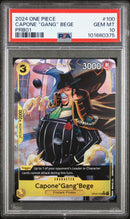 PSA GEM MT 10 Capone"Gang"Bege (OP04-100) [Premium Booster -The Best-] - 101660375
