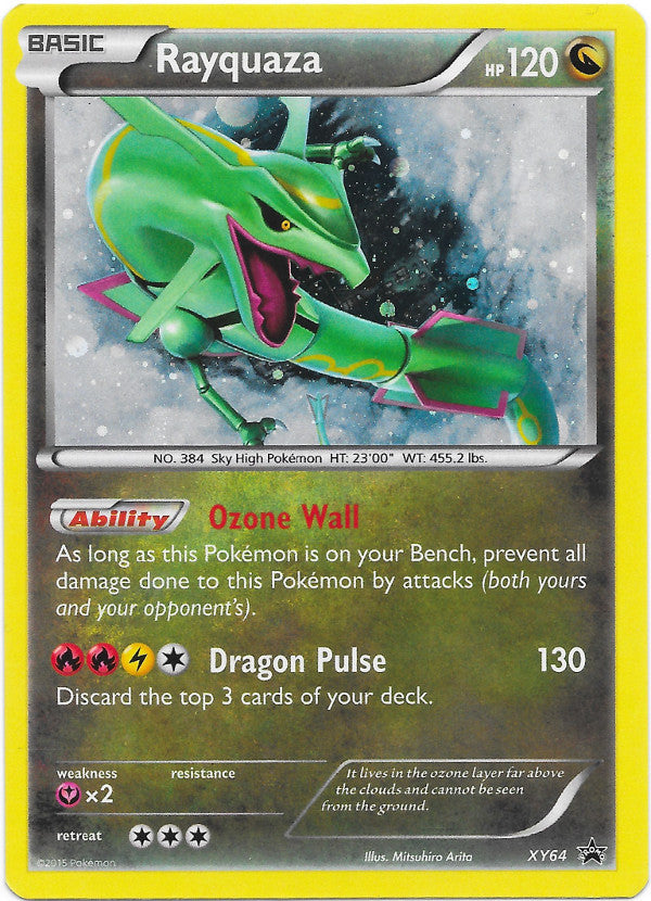 Rayquaza (XY64) (Jumbo Card) [XY: Black Star Promos]