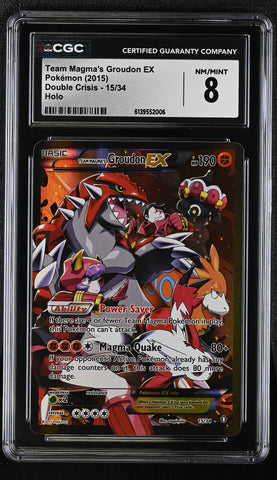 CGC 8 Team Magma's Groudon EX (15/34) [Double Crisis] - 6139552006