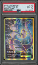 PSA GEM MT 10 Mewtwo EX (103/108) [XY: Evolutions] - 55190533