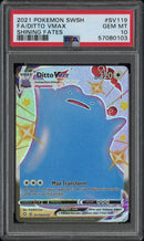 PSA GEM MT 10 Ditto VMAX (SV119/SV122) [Sword & Shield: Shining Fates] - 57080103