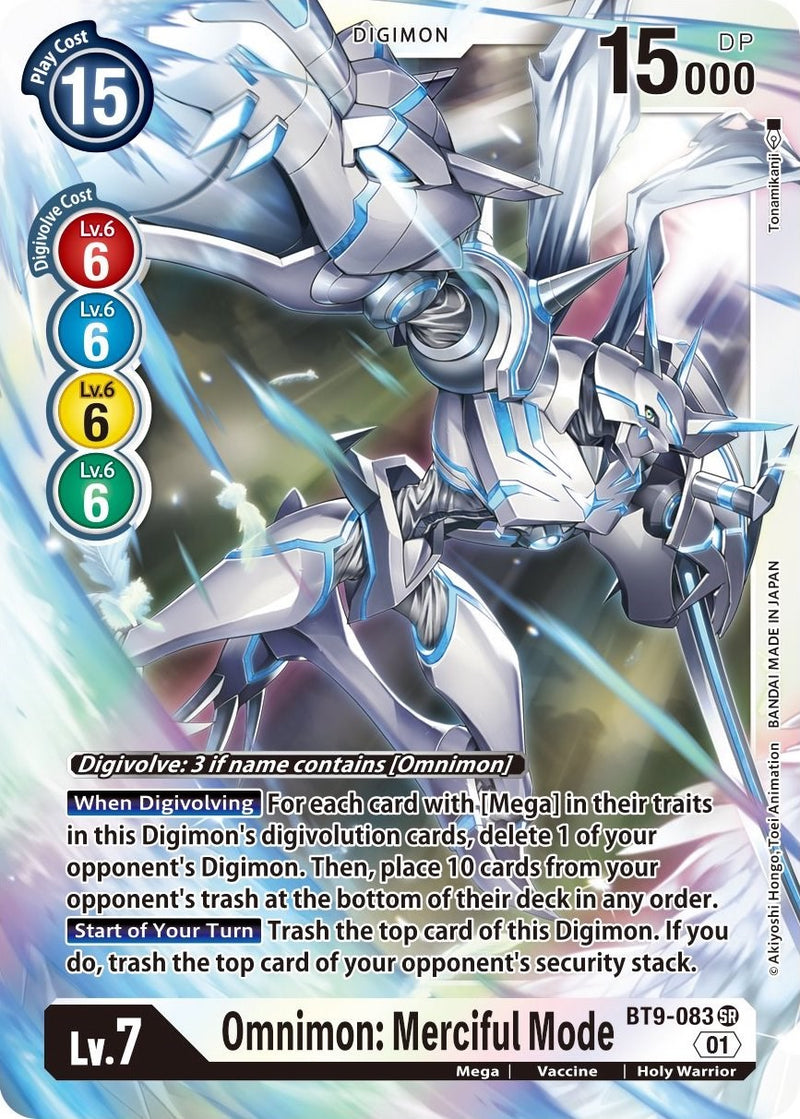 Omnimon: Merciful Mode [BT9-083] [X Record]