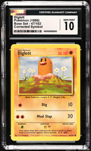 CGC GEM MINT 10 Diglett (47/102) [Base Set] - 1401009289293