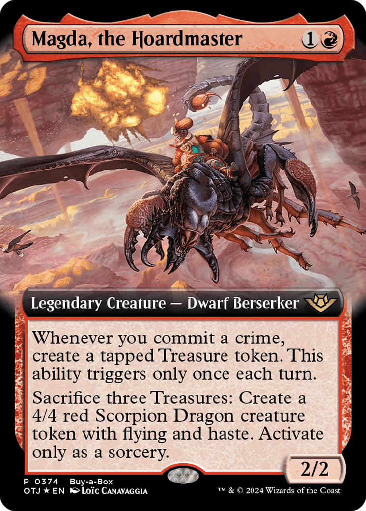 deck estructura yugioh Magda, the Hoardmaster (Buy-A-Box) [Outlaws of Thunder Junction Promos