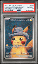 PSA GEM MT 10 Grey Felt Hat (85) [Svp En-Sv Black Star Promo] - 87422367