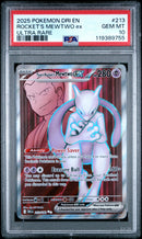 PSA GEM MT 10 Rocket'S Mewtwo Ex (213/182) [Dri En-Destined Rivals] - 119389755
