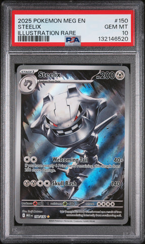 PSA GEM MT 10 Steelix (150/132) [Mega Evolution: Base Set] - 132146520