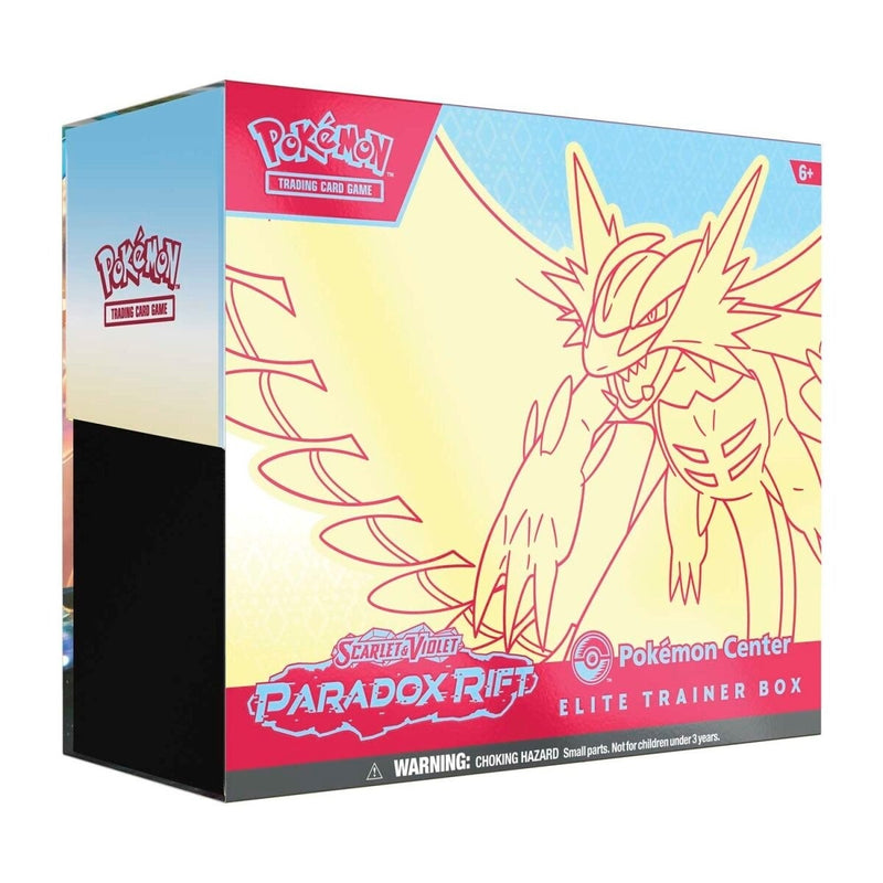 Pokémon TCG: Paradox Rift Pokemon Center Elite Trainer Box: Roaring Moon