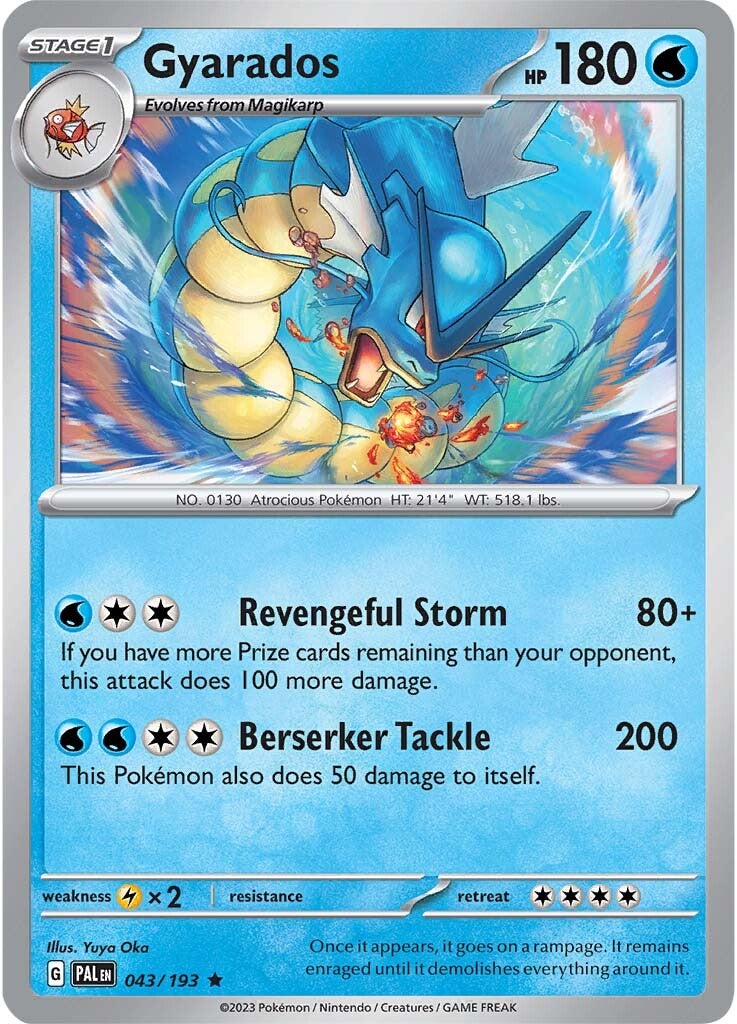 Gyarados (043/193) [Scarlet & Violet: Paldea Evolved]