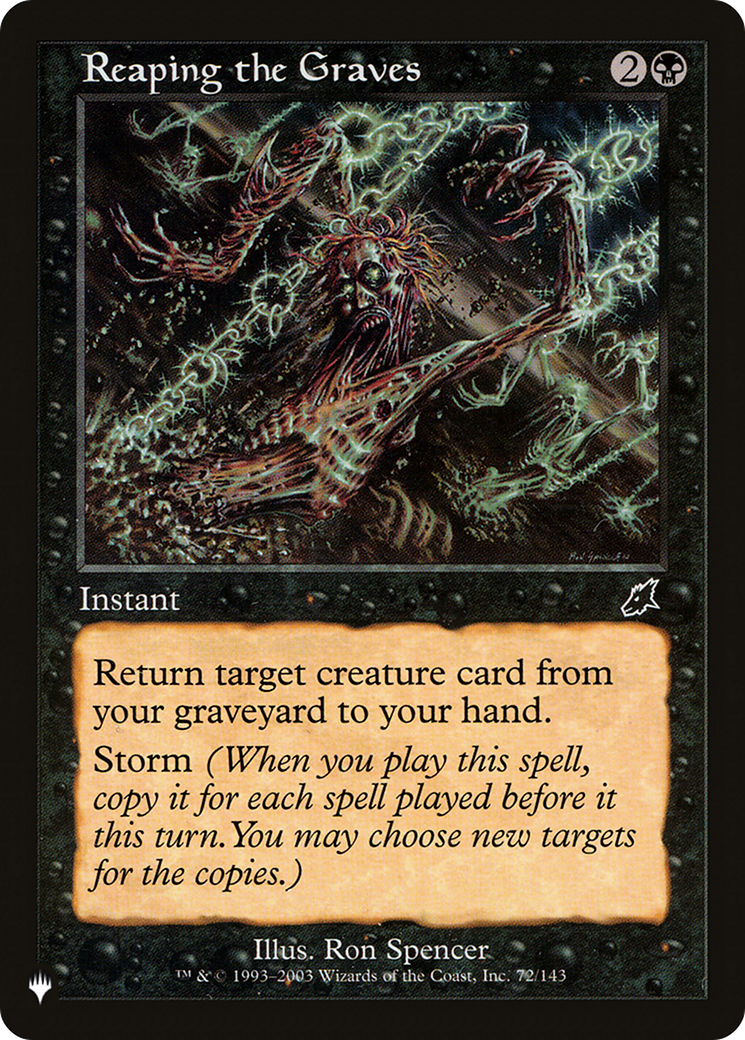 Reaping the Graves [The List Reprints]