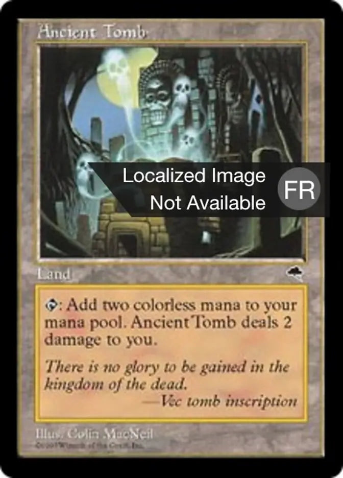 Ancient Tomb (French) [Tempest]