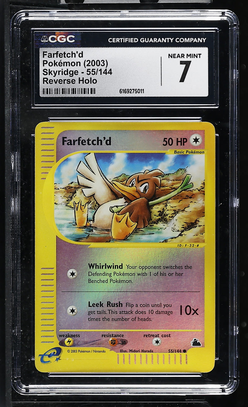 CGC 7 Farfetch'd (55/144) [Skyridge] - 6169275011