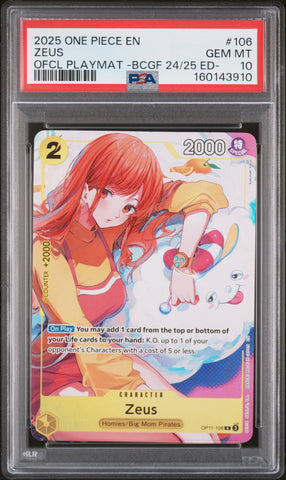 PSA GEM MT 10 Zeus [Promos] - 160143910