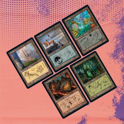 Magic the Gathering: Secret Lair: Post Malone: The Lands