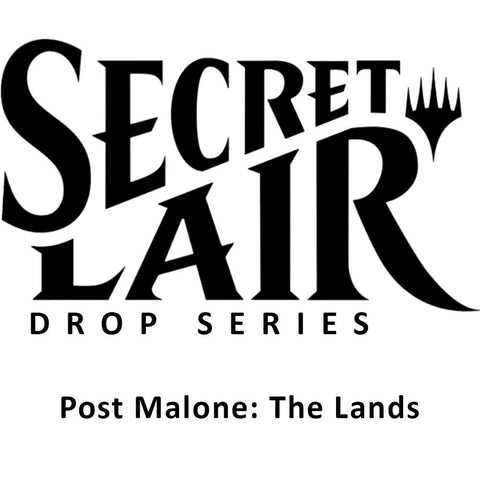 Magic the Gathering: Secret Lair: Post Malone: The Lands