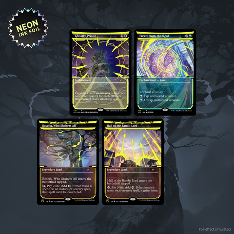 Magic the Gathering: Secret Lair: Showcase: Neon Dynasty - Neon Ink Foil Edition