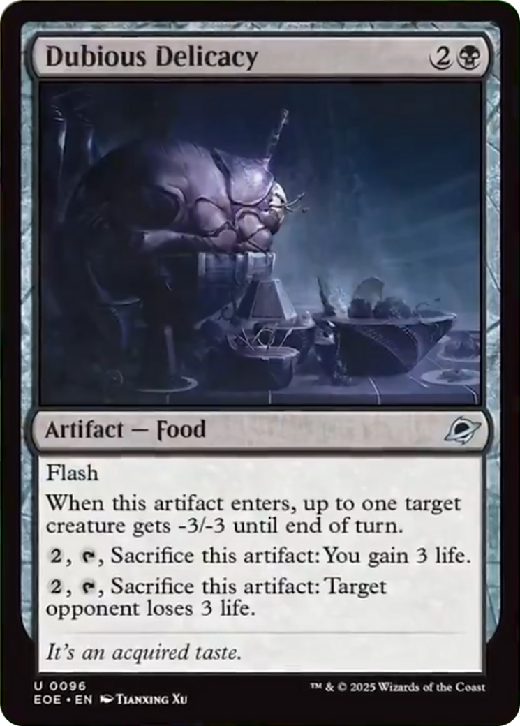 Dubious Delicacy [Edge of Eternities]