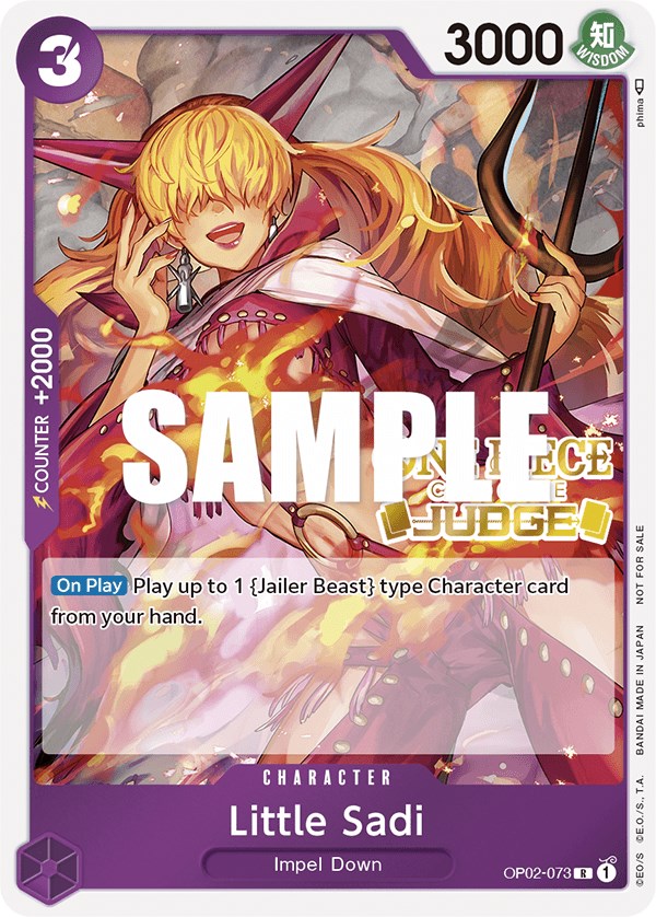 Little Sadi (Judge) [One Piece Promotion Cards]