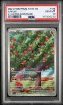 PSA GEM MT 10 Applin(185/167) [Twm En-Twilight Masquerade] - 107404230