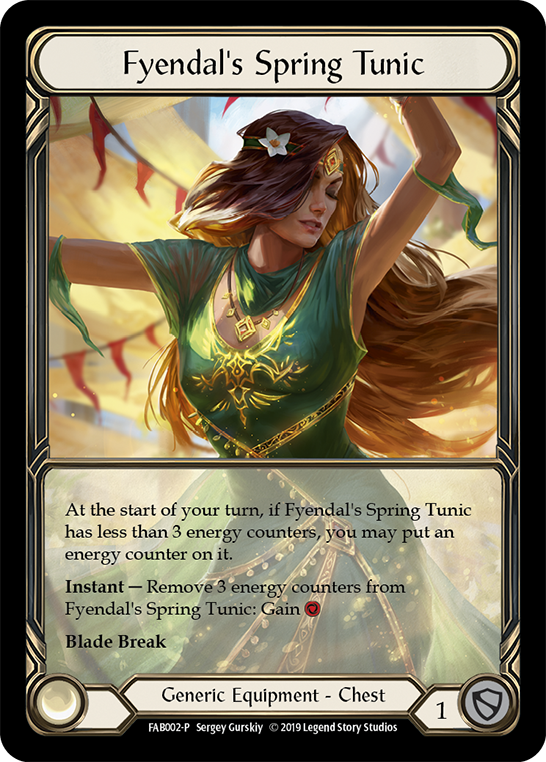 Fyendal's Spring Tunic [FAB002] (Promo)  Rainbow Foil