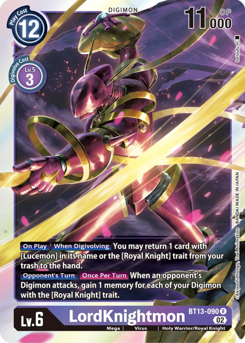 LordKnightmon [BT13-090] [Versus Royal Knights Booster]