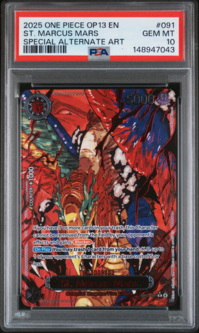 PSA GEM MT 10 St. Marcus Mars [Op13-Carrying On His Will] - 148947043