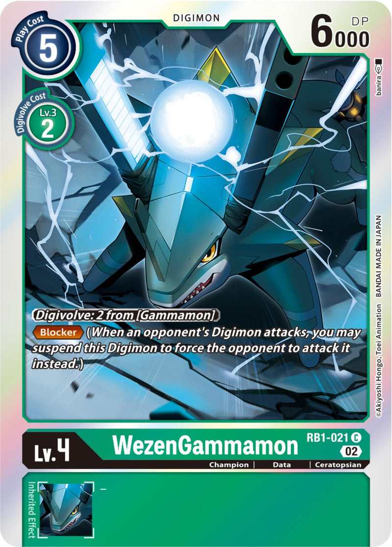 WezenGammamon [RB1-021] [Resurgence Booster]