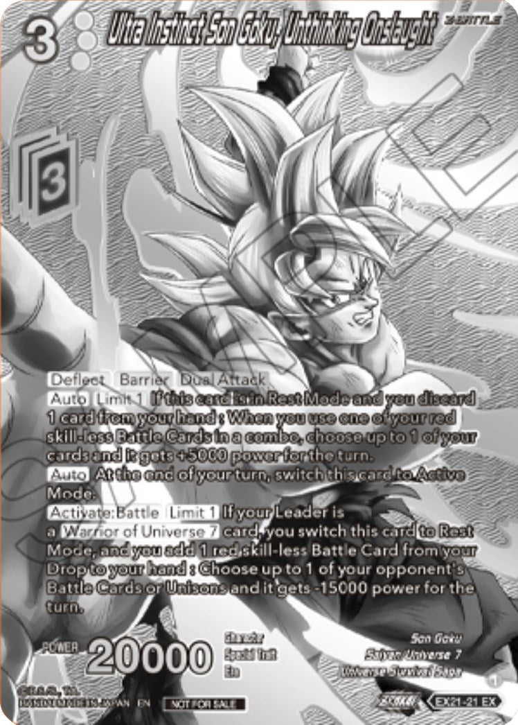 dragon ball super card game ultra instinct goku Dragon Ball Super Card - Ultra Instinct Goku's Kamehameha - IAR