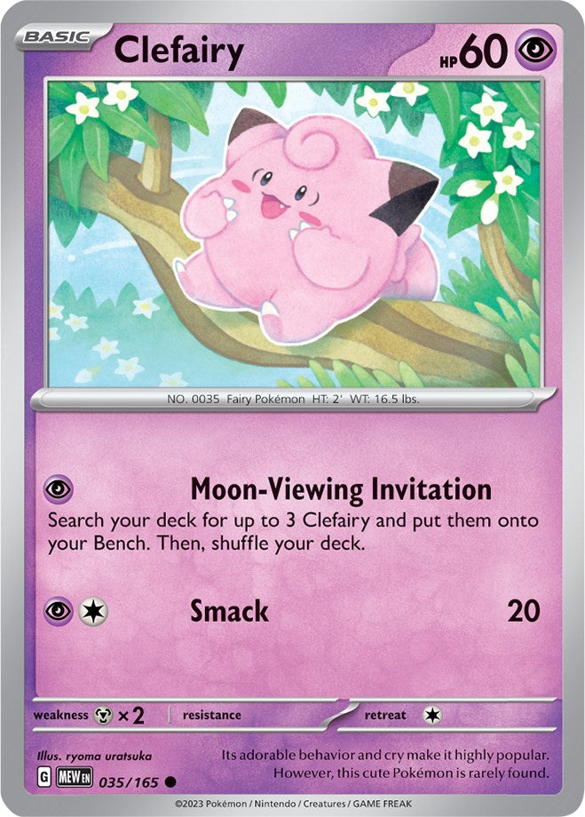 Clefairy (035/165) [Scarlet & Violet: 151]