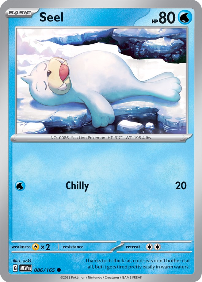 Seel (086/165) [Scarlet & Violet 151]