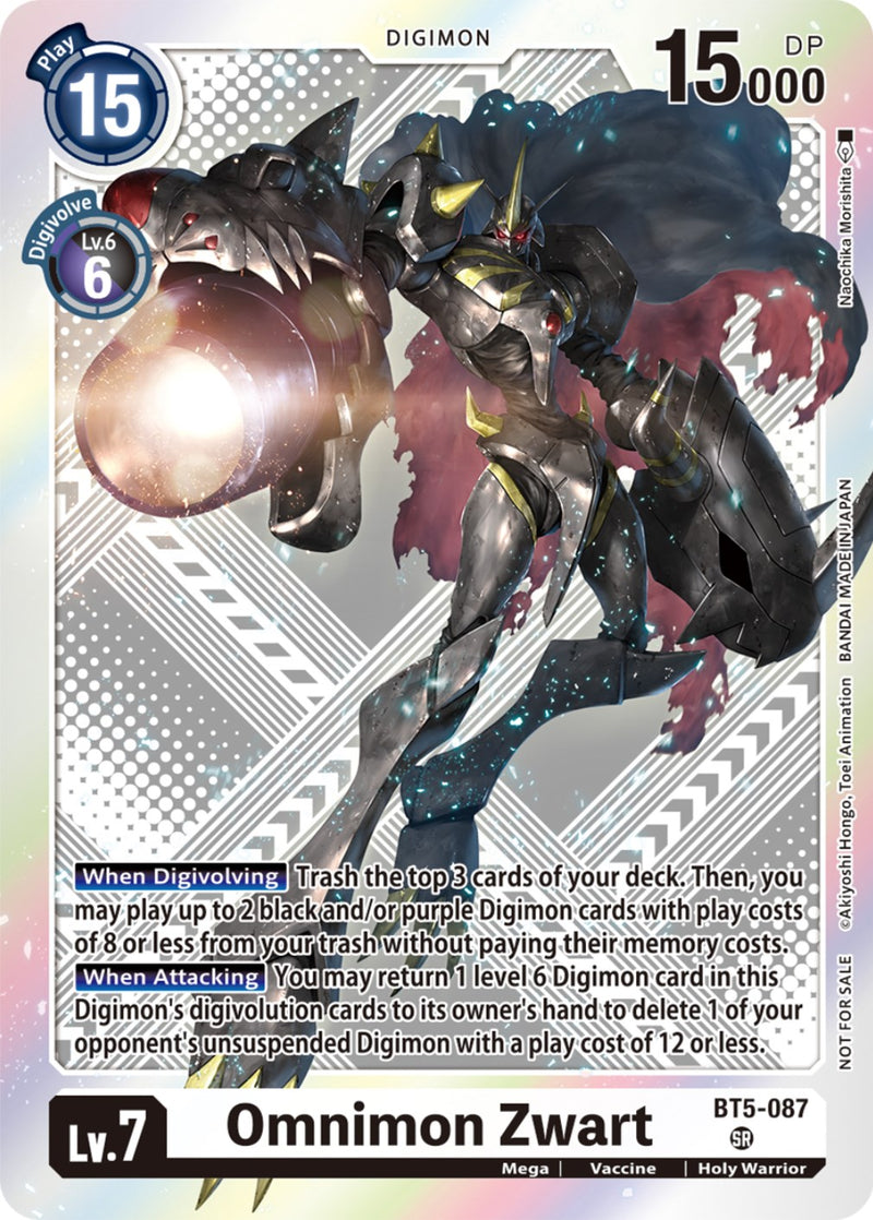 black digimon cards Top 5 Staple for the Card Game & Digimon TCG (February 2023) Description coming soon... Digimon TCG card EX10-010 BlackWarGreymon