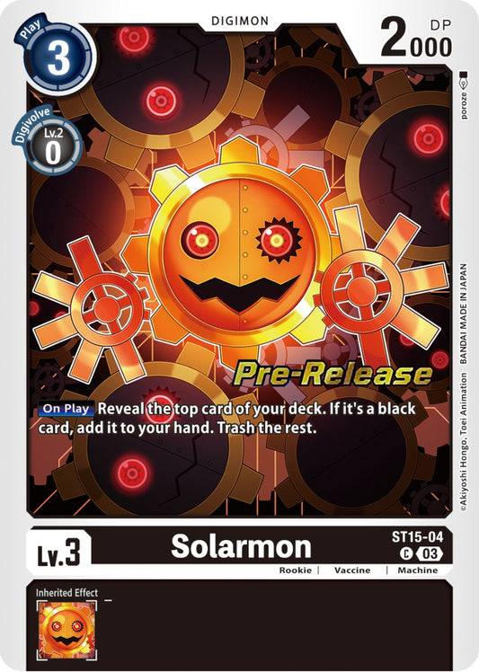 Solarmon [ST15-04] [Starter Deck: Dragon of Courage Pre-Release Cards]