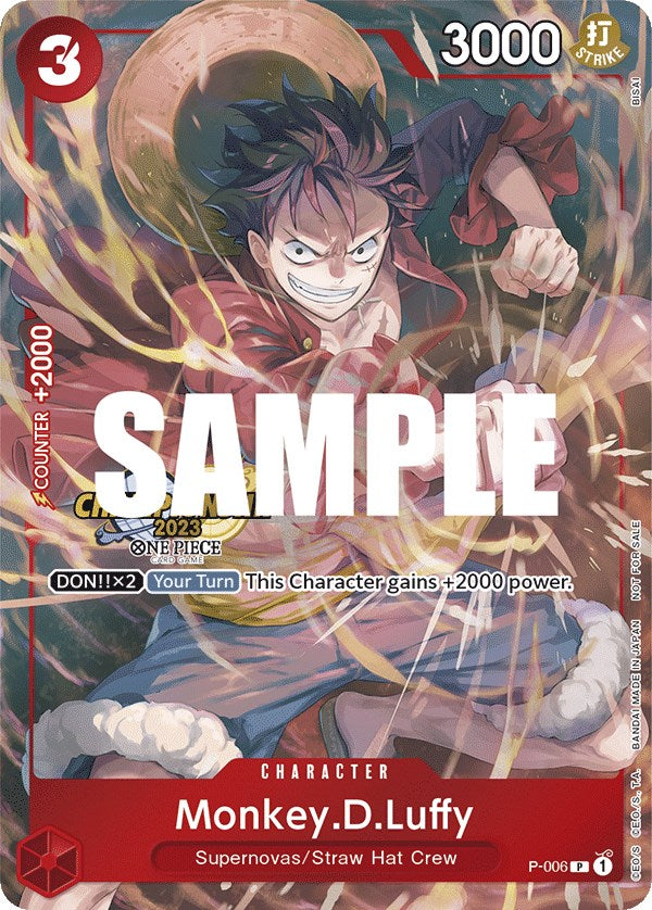 Monkey.D.Luffy (CS 2023 Celebration Pack) [One Piece Promotion Cards]