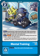Mental Training [P-104] (Blast Ace Box Topper) [Promotional Cards]