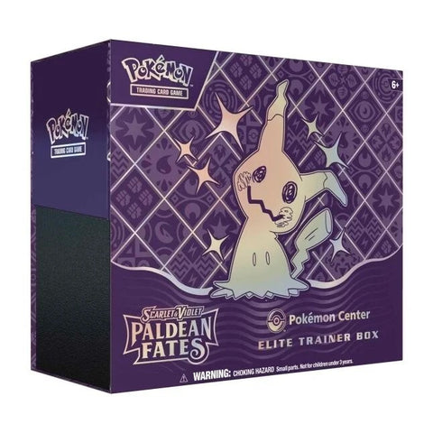 Pokémon TCG: Paldean Fates: Elite Trainer Box - Pokémon Center Edition