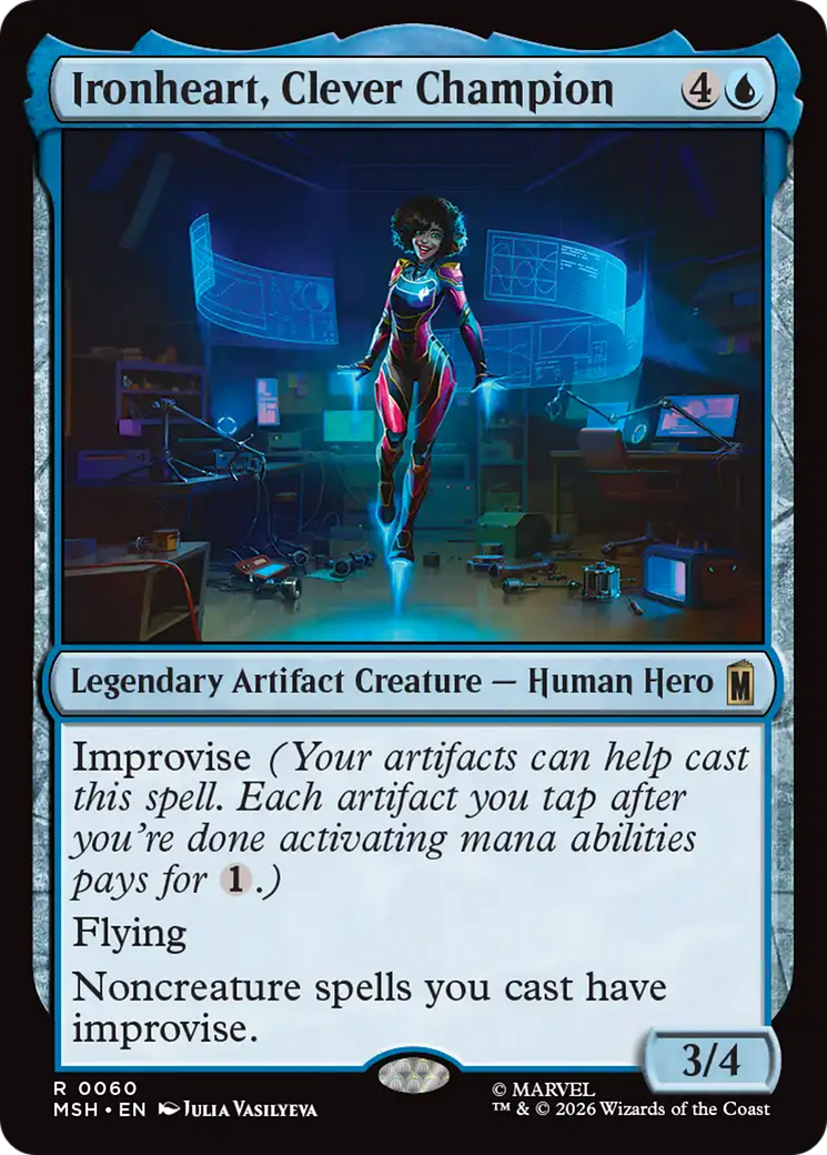Ironheart, Clever Champion [Marvel Super Heroes]