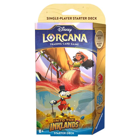 Lorcana TCG: Into the Inklands: Starter Deck - Ruby & Sapphire (Ding & Dent)