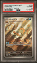 PSA GEM MT 10 Omanyte (180) [Mew En-151] - 91278394