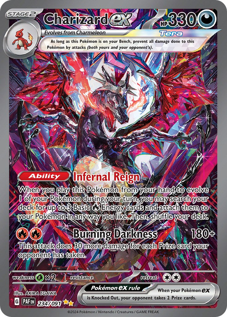pokemon card charizard ex 2023 Ruler of the Black Flame Japanese Secret Rare #125 PSA Authenticated 10 Evolves from null Fire Charizard ex - Pokmon TCG