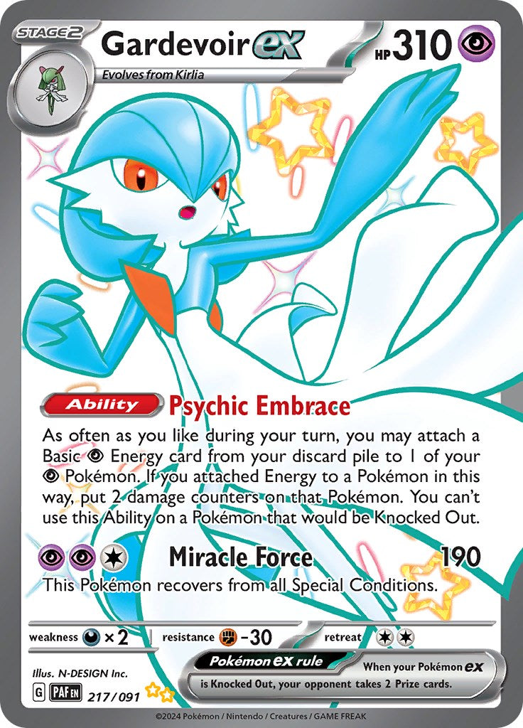 gardevoir pokemon card ex Amazon.com: Pokemon - Mega Gardevoir ex - 060/132 - ME01: Mega Evolution (MEG) - Double Rare