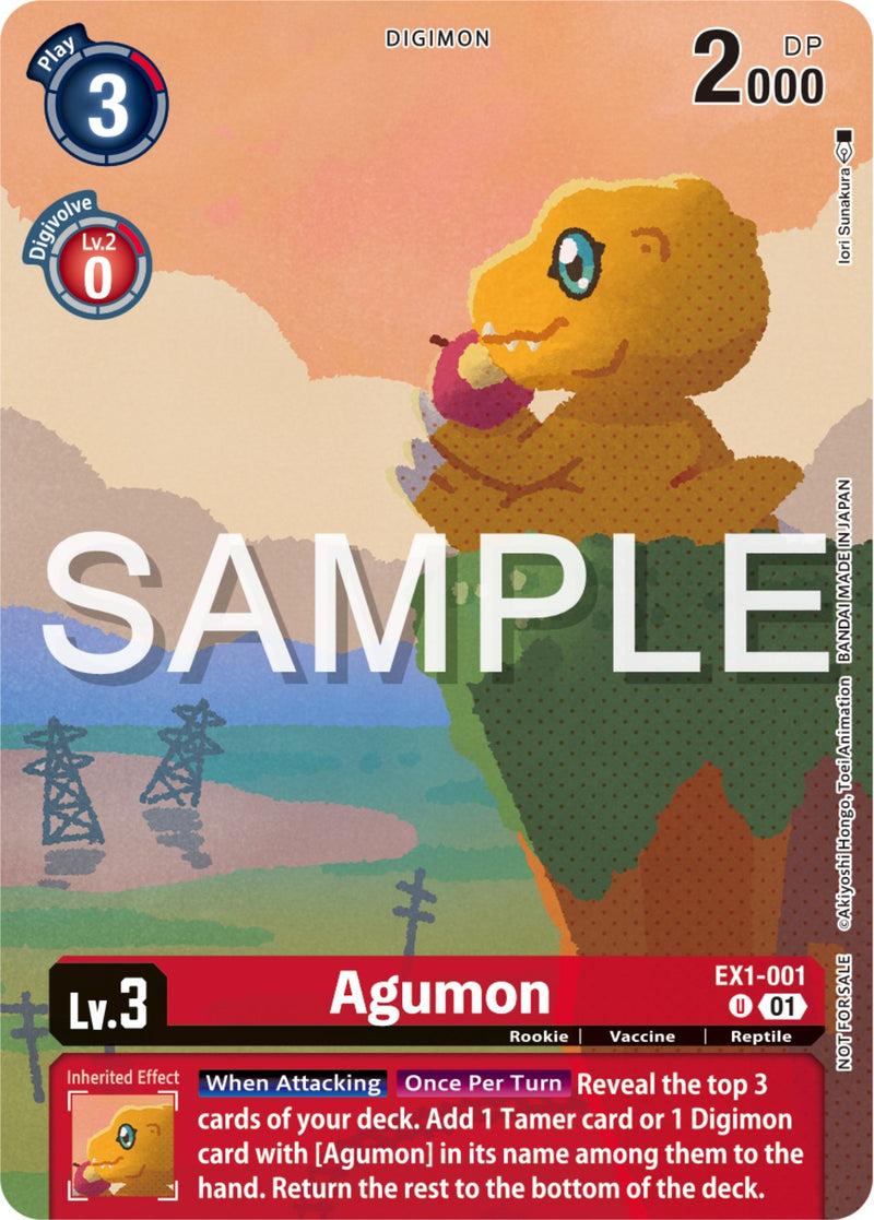 agumon digimon card P-079 P Red Digimon Digimon Trading Card Game Classic