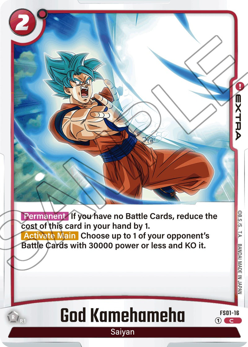 God Kamehameha [Starter Deck: Son Goku]