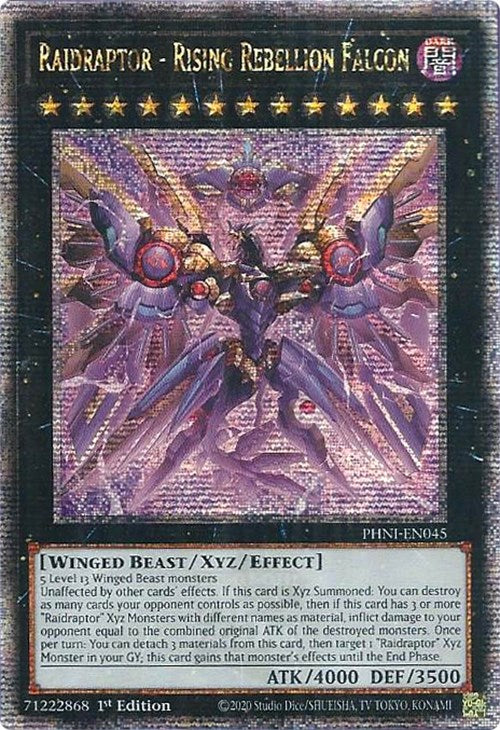 level 13 yugioh cards Raidraptor