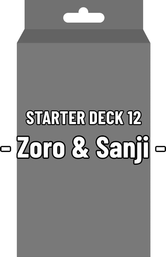 One Piece TCG: Zoro and Sanji Starter Deck [ST-12]